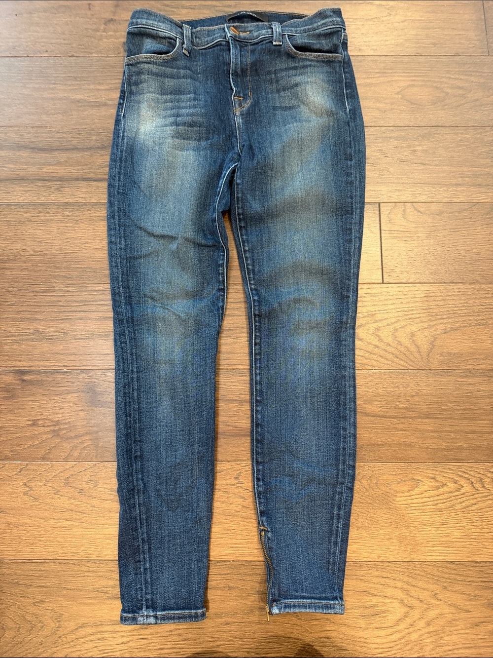 J Brand Women's Skinny Dark Blue Jeans Size 27 - C61-026